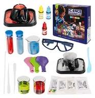 Mały naukowiec - Laboratorium Chemiczne Dla Dzieci Eksperymenty Mały Chemik Wulkan Śnieg - miniaturka - grafika 1