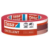 Folie i taśmy malarskie - Taśma precyzyjna czerwona 30 mm x 50 m - miniaturka - grafika 1