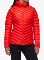 Kurtki narciarskie - Kurtka puchowa damska Mammut Broad Peak IN Hooded Jacket - mammut red - miniaturka - grafika 1