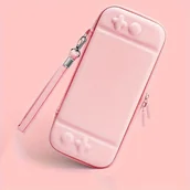 Akcesoria do Nintendo - TEMU Odpowiedni do konsoli Switch OLED, Switch Lite, Switch Milk Skin Sensitive Dirty Storage Bag, antykolizyjne smukłe etui ochronne - miniaturka - grafika 1