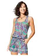 Kombinezony - Ipanima Kombinezon w kolorze turkusowo-różowo-zielonym - miniaturka - grafika 1