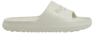 Pepe Jeans Beach Slide W, Klapki damskie, White (Factory White), 45 EU, White Factory White, 45 EU - Klapki i japonki damskie - miniaturka - grafika 1