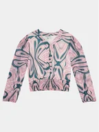 Bluzki damskie - Guess Bluzka J4RH02 WA2T0 Kolorowy Relaxed Fit - miniaturka - grafika 1