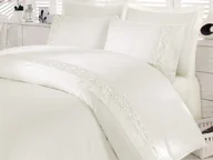 Pościel - Pościel satyna bawełniana EMILIE CREAM - miniaturka - grafika 1