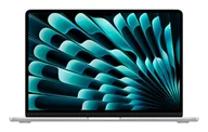 Laptopy - Apple MacBook Air Apple M M4 (13.6") 24 GB 256 GB SSD Wi-Fi 6E (802.11ax) macOS Sequoia Niemiecki Srebrny Z1CT-DE08 - miniaturka - grafika 1