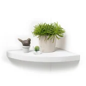 Półki do salonu - Półka narożna wisząca z MDF - miniaturka - grafika 1