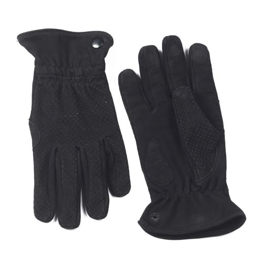 Skórzane rękawiczki Zamszowe Model Lekki Rozmiar M Odzież Motocyklowa Skuter