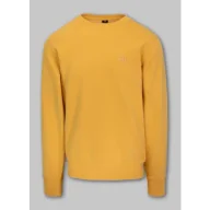 Bluzy sportowe męskie - Pit Bull Bluza Bez Kaptura Crewneck Lancaster 2 Washed Yellow - miniaturka - grafika 1