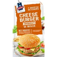Szybkie dania obiadowe - Cheeseburger Drobiowy 320 G Konspol - miniaturka - grafika 1