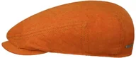 Czapki męskie - Kaszkiet Lniany Descott by Stetson, pomarańczowy, 55 cm - miniaturka - grafika 1