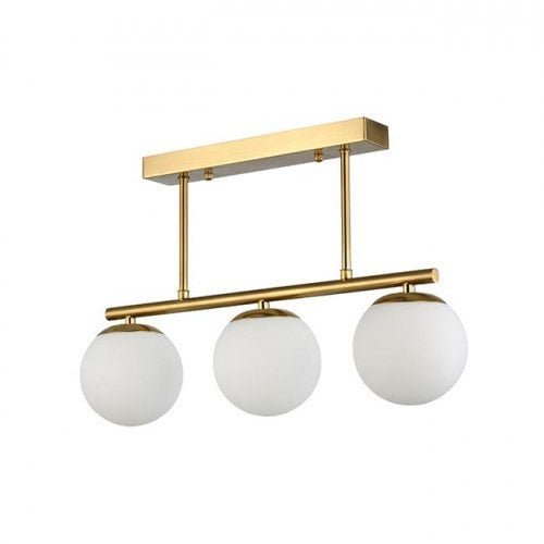 Żyrandol LED E27 Bali-12 47cm x3 złoty