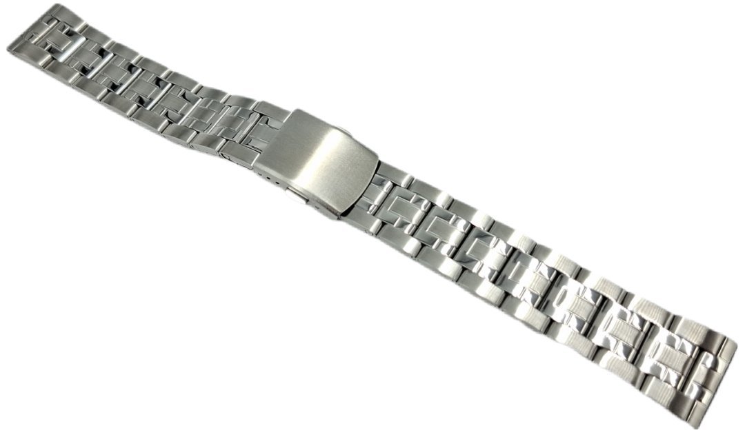 Bransoleta bransoletka do zegarka elegancka 20 mm stal nierdzewna