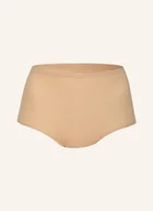 Majtki damskie - Chantelle Figi Panty Z Wysokim Stanem Softstretch beige - miniaturka - grafika 1
