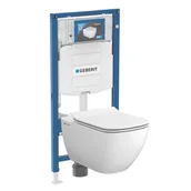 Stelaże i zestawy podtynkowe do WC - Zestaw Podtynkowy WC Geberit Duofix Sigma Senti Maletto - miniaturka - grafika 1