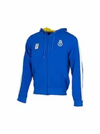 Bluzy damskie - FC Porto FC Porto CCAAEMS bluza z kapturem, żółta/niebieska, S damska CCAAEMS - miniaturka - grafika 1