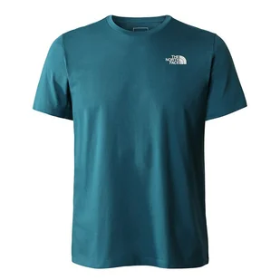 Koszulka The North Face Foundation 0A55EFEFS1 - niebieska - Koszulki sportowe męskie - miniaturka - grafika 1