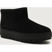 Śniegowce damskie - Tommy Hilfiger Śniegowce zamsz - miniaturka - grafika 1