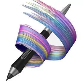 Pióro pasywne XPPen PA1 pro tablety Deco Pro S, M (SPE43) Czarne - Tablety graficzne - miniaturka - grafika 1