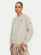 Bluzy damskie - Champion Bluza 117494 Écru Loose Fit - miniaturka - grafika 1