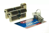 Zamki i wkładki - Kpl.wkładek Abus D10+KD10NP 30/45 + 30g/45 nikiel perłowy kl.5.2 - miniaturka - grafika 1