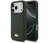 Etui i futerały do telefonów - Lacoste Bliss MagSafe do iPhone 17 Pro Zielony - miniaturka - grafika 1