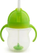 Kubki dla dzieci - Munchkin Kubek ze słomką 207ml zielony - miniaturka - grafika 1