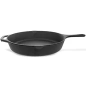 Patelnie - Patelnia żeliwna talerz żeliwny 30 cm indukcja - miniaturka - grafika 1