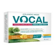 Przeziębienie i grypa - Vocal, Pastylki Do Ssania Ból Gardła, Miód Cytryna, Suplement Diety, 24szt. Miękkie - miniaturka - grafika 1