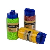 Zabawki militarne - Kulki plastikowe 6mm 2000 sztuk do pistoletu karabinu ASG zapas K-2000 - miniaturka - grafika 1