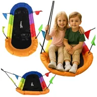 Zabawki i gry sportowe - Huśtawka ogrodowa bocianie gniazdo prostokątna Leantoys - zabawka - miniaturka - grafika 1