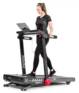 Hop-Sport, Bieżnia elektryczna, HS-2500LB Aspire, srebrny - Bieżnie - miniaturka - grafika 1