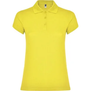 Damska Koszulka Polo W Gwiazdki - Koszulki sportowe damskie - miniaturka - grafika 1