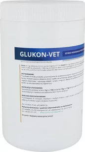 Glukon vet 500 g szybka regeneracja przed i po wysiłku - Witaminy i odżywki dla ptaków - miniaturka - grafika 1