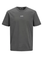 Koszulki męskie - Jack & Jones Koszulka "Classic" w kolorze szarym - miniaturka - grafika 1