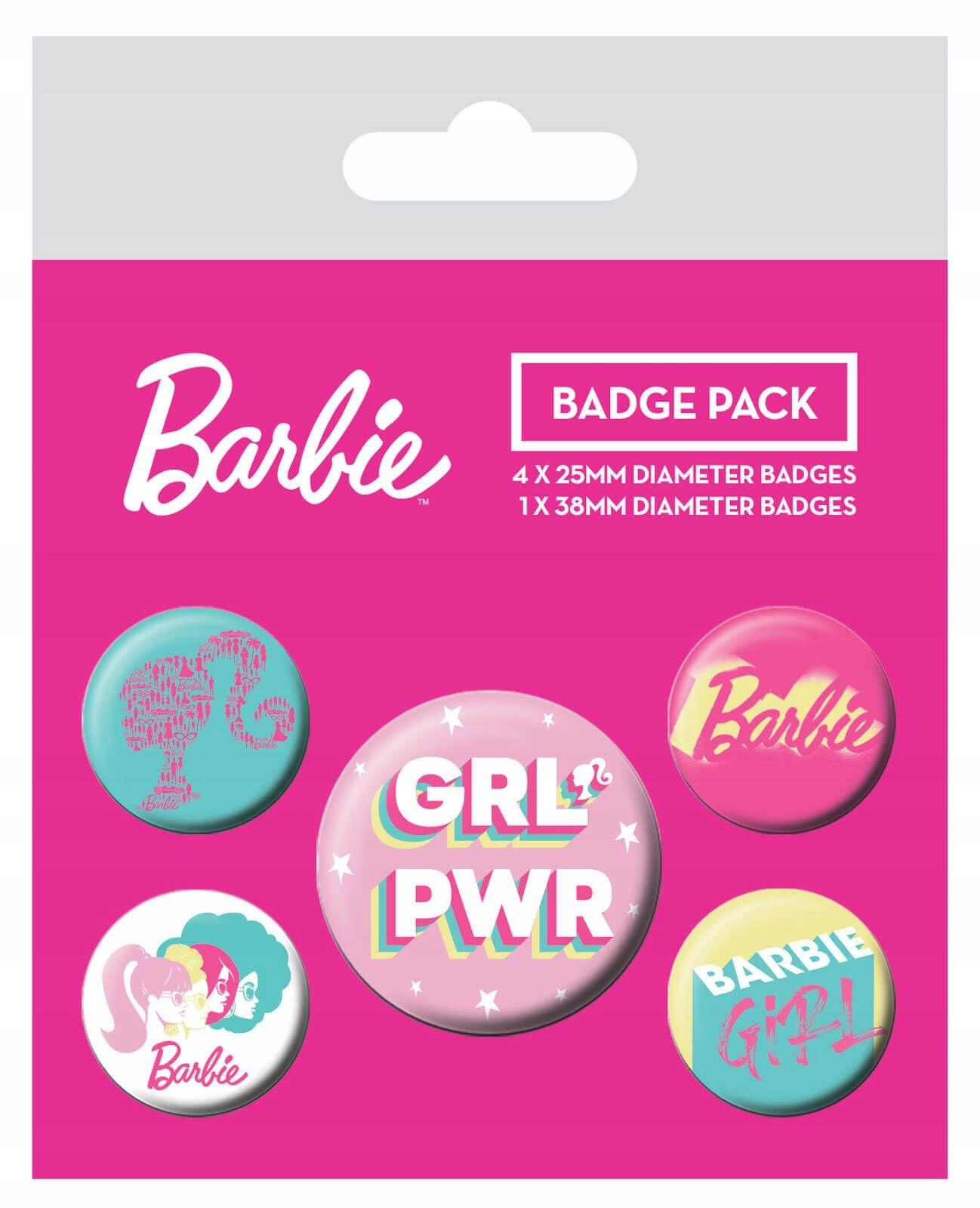 Przypinka Przypinki Na Plecak Barbie Barbi