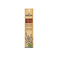 Kadzidła i dodatki - Sattva Sattva Kadzidełka Naturalne Lawenda 15 szt B3B3-22001 - miniaturka - grafika 1