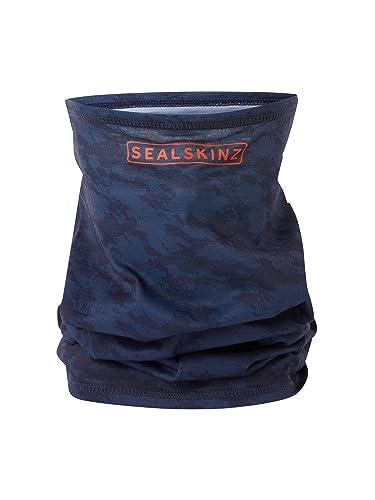 Sealskinz Harpley Szalik Hydrofobowy, Modny, Z Mikrowłókna, Ocieplacz Karku, Granatowy, Jeden Rozmiar