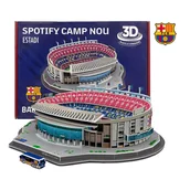 Zabawki kreatywne - Stadion piłkarski CAMP NOU Puzzle 3D 98 model klubowy - miniaturka - grafika 1