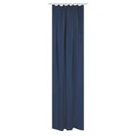 Zasłony - Zasłona DARK zaciemniająca na taśmie 140 x 270 cm niebieska - miniaturka - grafika 1