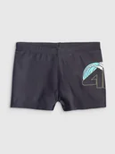 Kąpielówki dla chłopców - 4F Kąpielówki chłopięce - czarne 122/128 (6-8 lat) - miniaturka - grafika 1