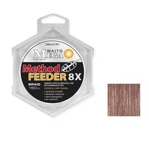 Plecionki Mega Baits Method Feeder 8Xs 150M 0,06 Mm - Żyłki wędkarskie - miniaturka - grafika 1