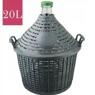 Domowy wyrób alkoholu - Balon W Koszu 20L, Gąsior, Dymion - miniaturka - grafika 1