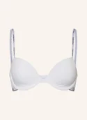 Biustonosze - Calvin Klein Biustonosz Usztywniany Modern Cotton weiss - miniaturka - grafika 1