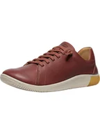 Trampki damskie - Keen Skórzane sneakersy "KNX" w kolorze czerwonym - miniaturka - grafika 1