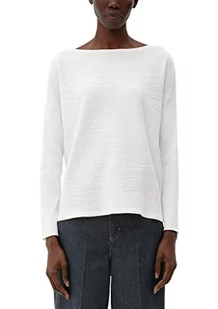 s.Oliver BLACK LABEL Damski sweter z delikatnymi paskami, biały, 36 - Swetry damskie - miniaturka - grafika 1