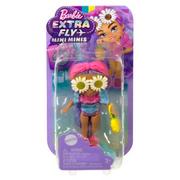 Lalki dla dziewczynek - Lalka Barbie Extra Fly Mini Minis Plażowa HPN06 - miniaturka - grafika 1