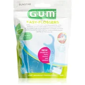 Nici dentystyczne - Sunstar Europe GUM Easy-Flossers nici na uchwycie 30 sztuk 9099655 - miniaturka - grafika 1