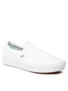 Trampki męskie - Vans Tenisówki Comfycush Slip-On VN0A3WMDVNG1 Biały - grafika 1