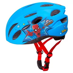 KASK rowerowy IN-MOLD SPIDER-MAN spider 52-56 - Kaski rowerowe - miniaturka - grafika 1