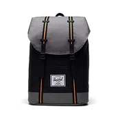 Plecaki - HERSCHEL 10066-05722 Retreat Backpack Unisex Black Grid/Gargoyle/Sun Orange, Black Grid/Gargoyle/Sun Orange, Einheitsgröße, Plecak - miniaturka - grafika 1